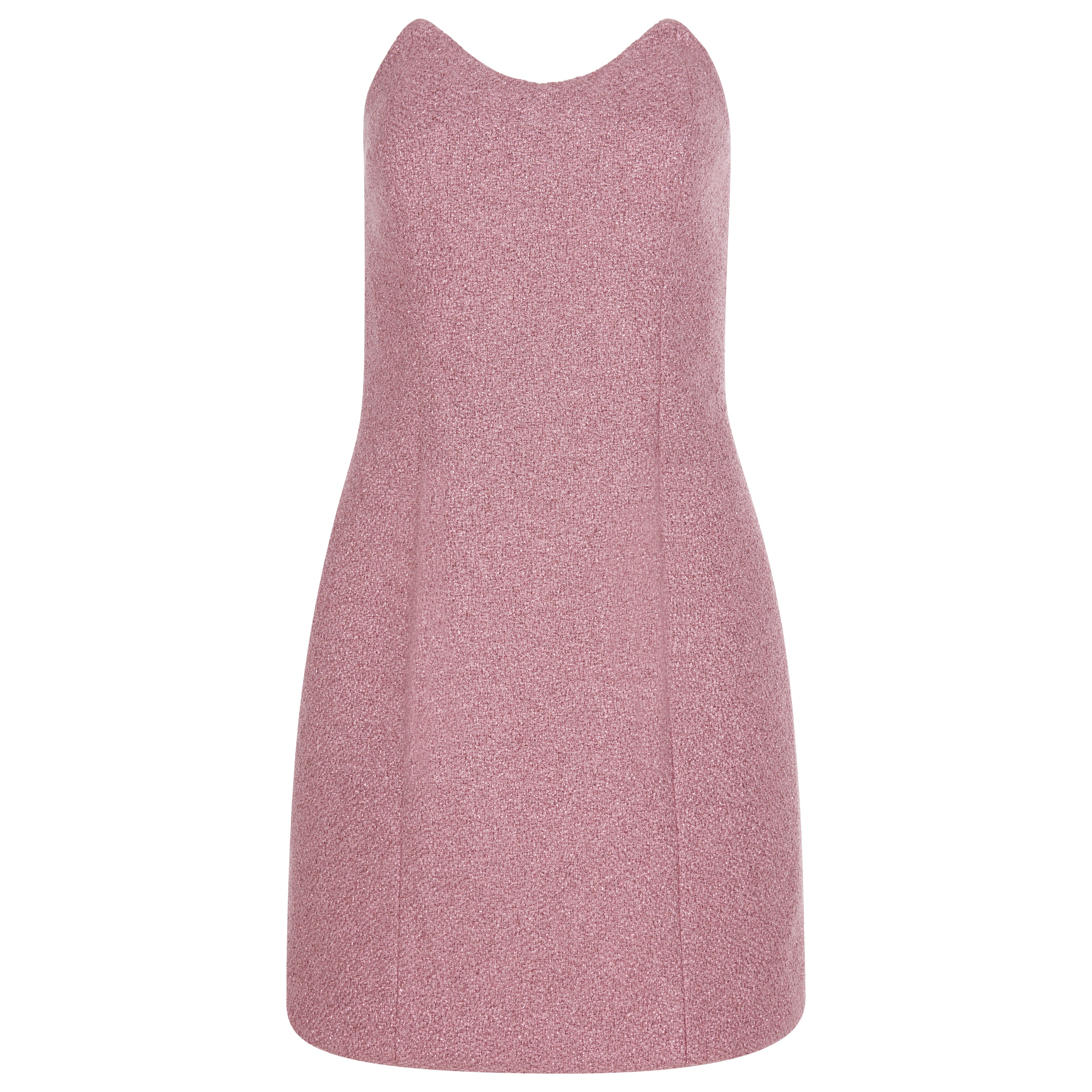 Millie Bow Dress Pink