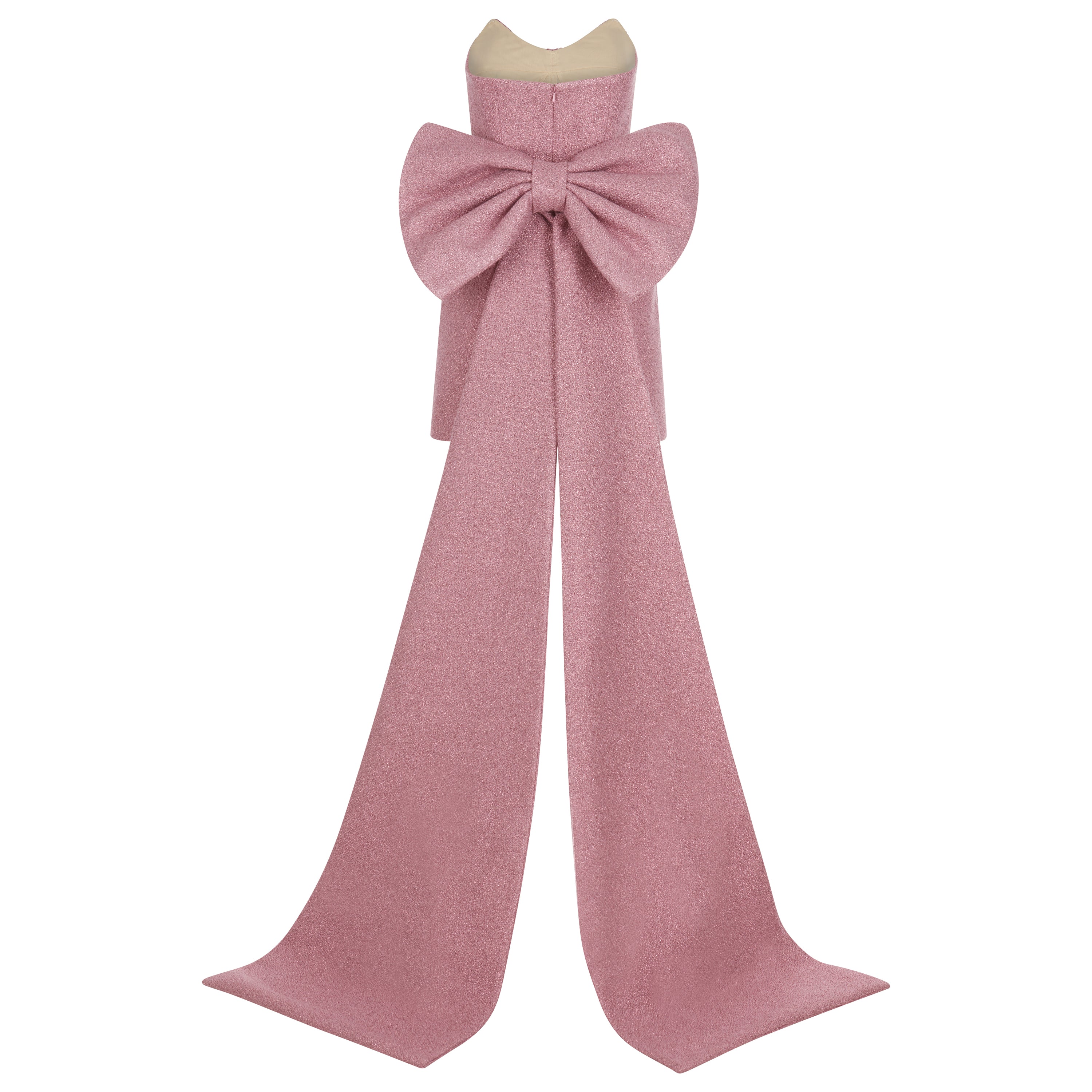 Millie Bow Dress Pink